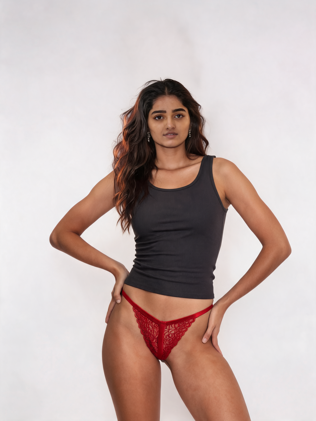 Pearl Lace G-String Thong