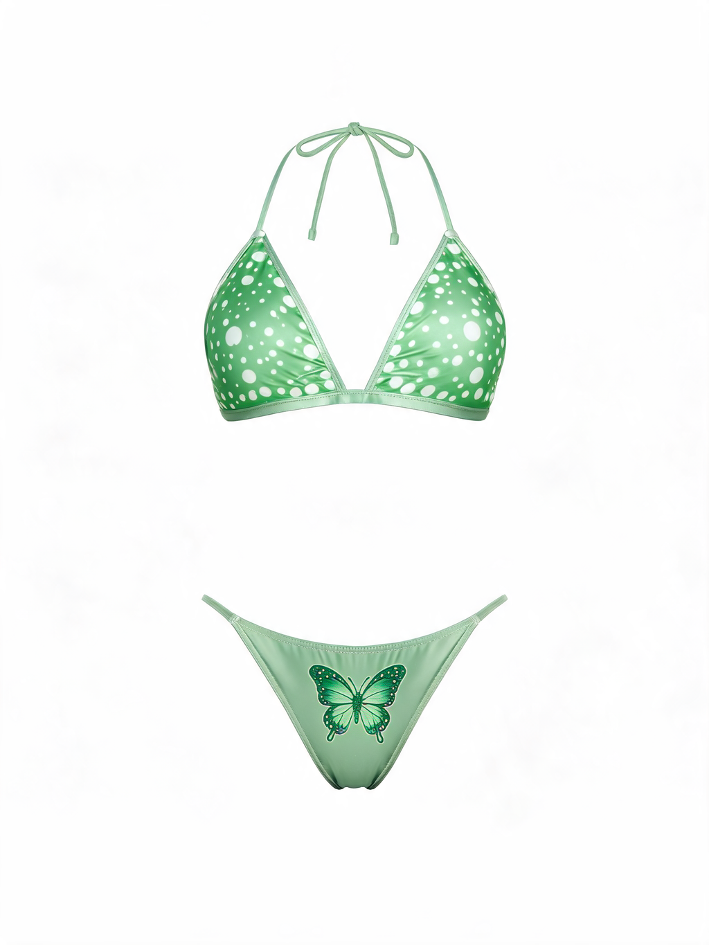 Glow Butterfly Bikini Set