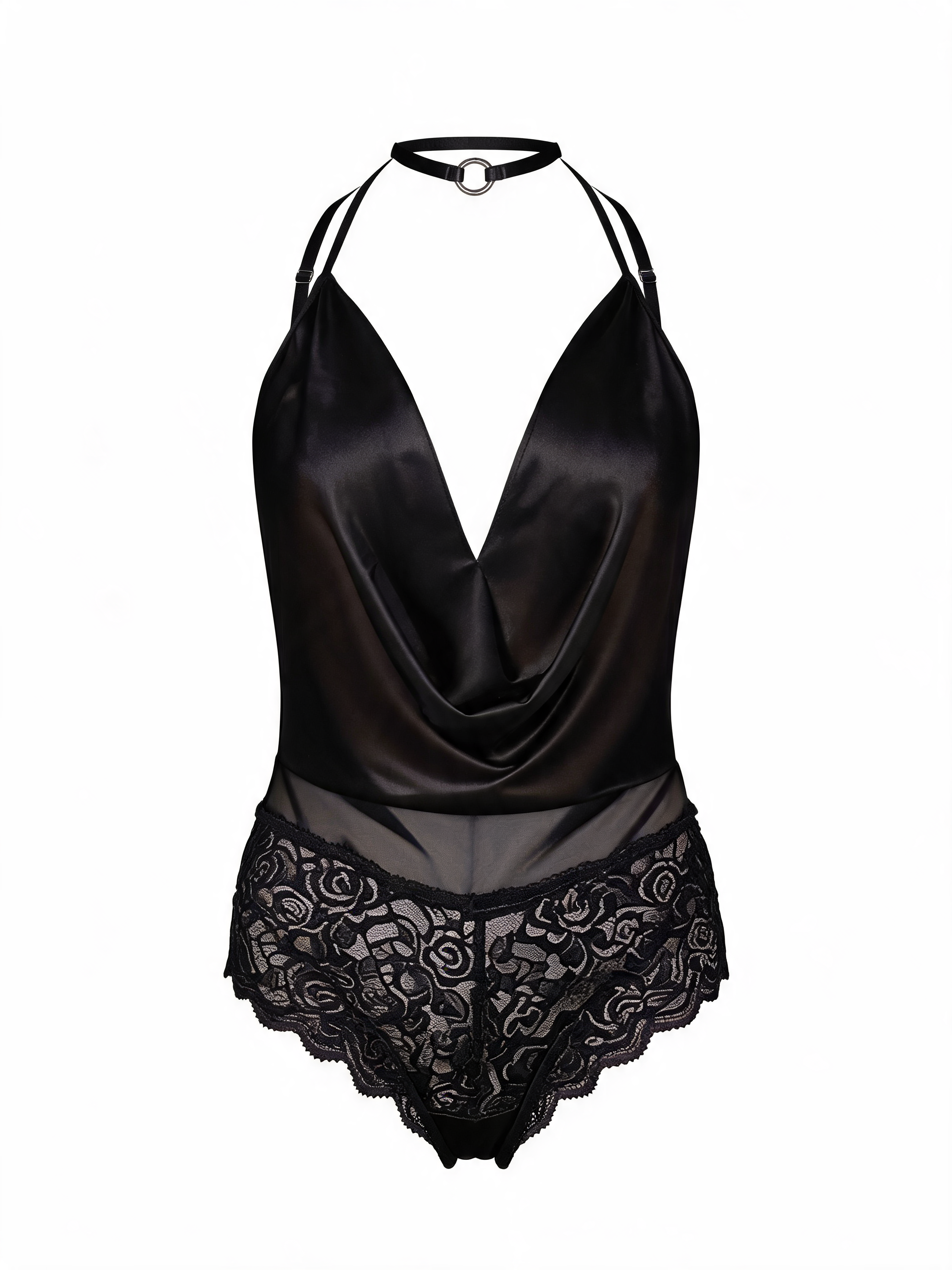 Babydoll Lingerie Set with Blindfold & Cuffs