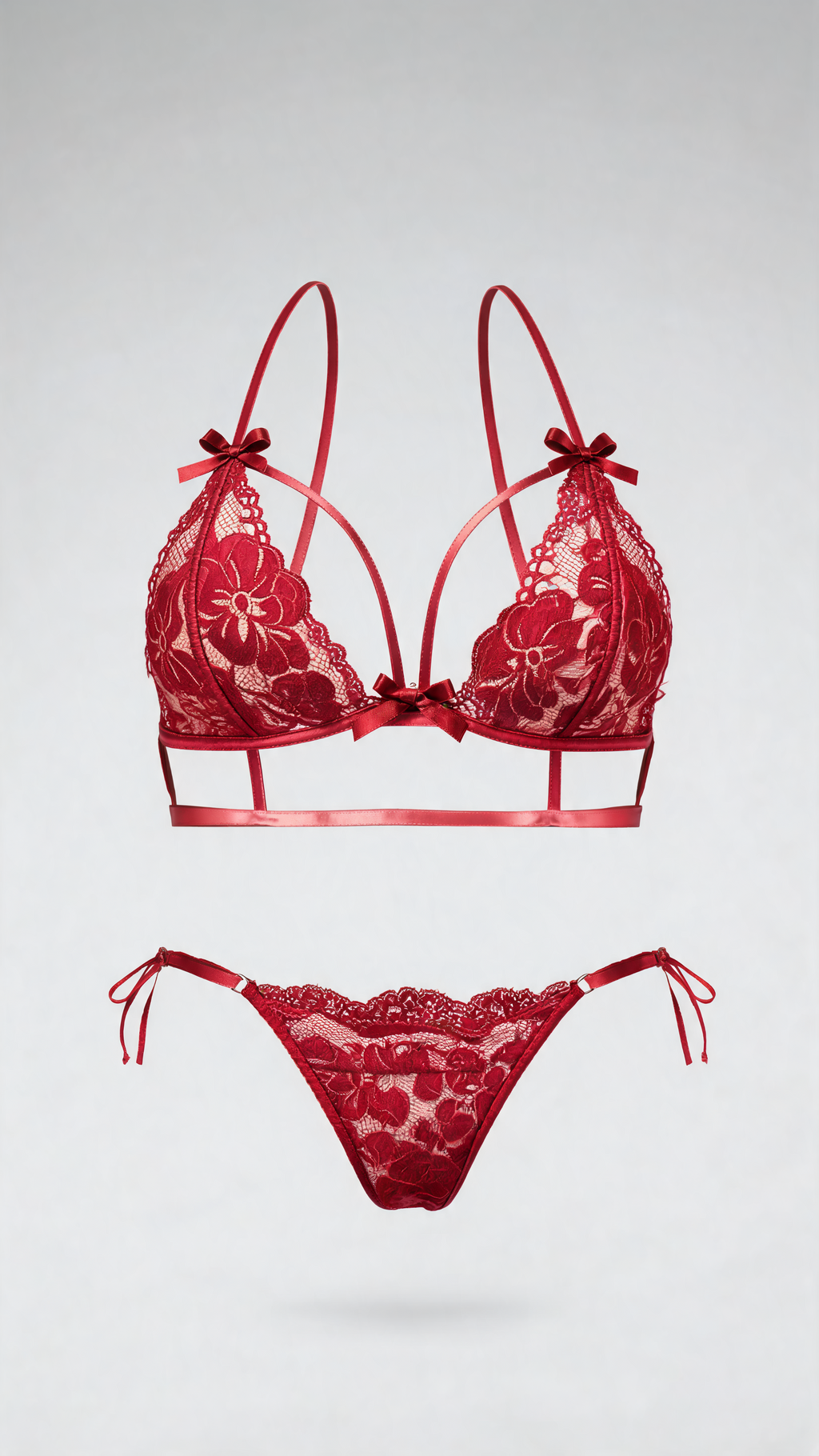 Cherry Kiss Lingerie Set