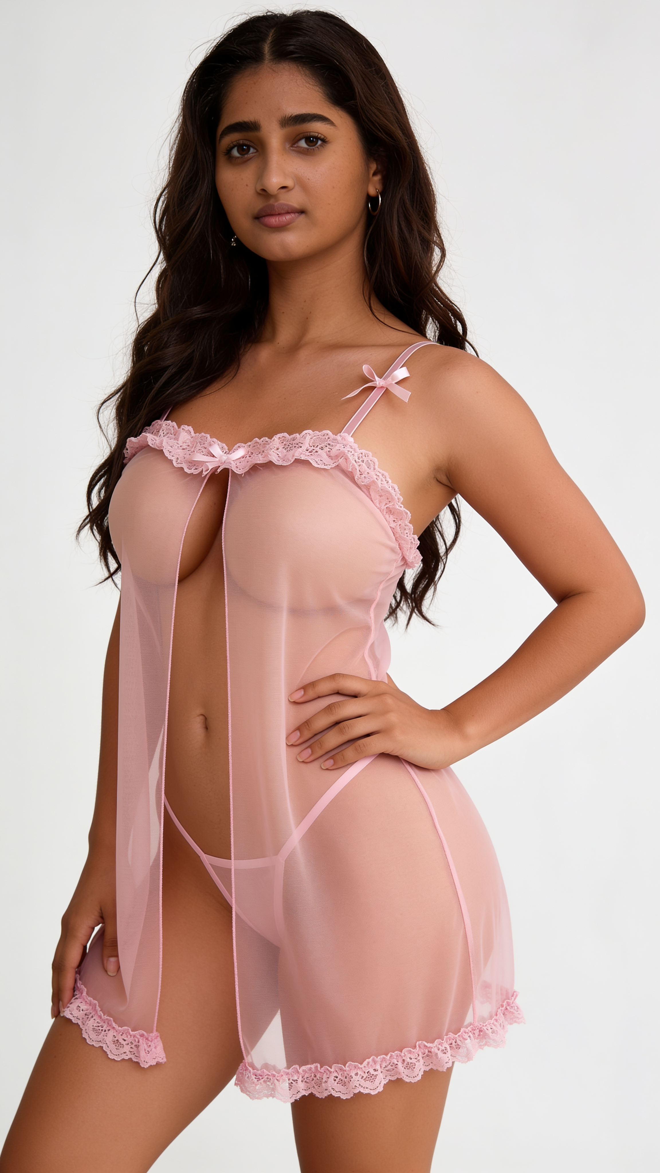 Peekaboo 2-Piece Babydoll