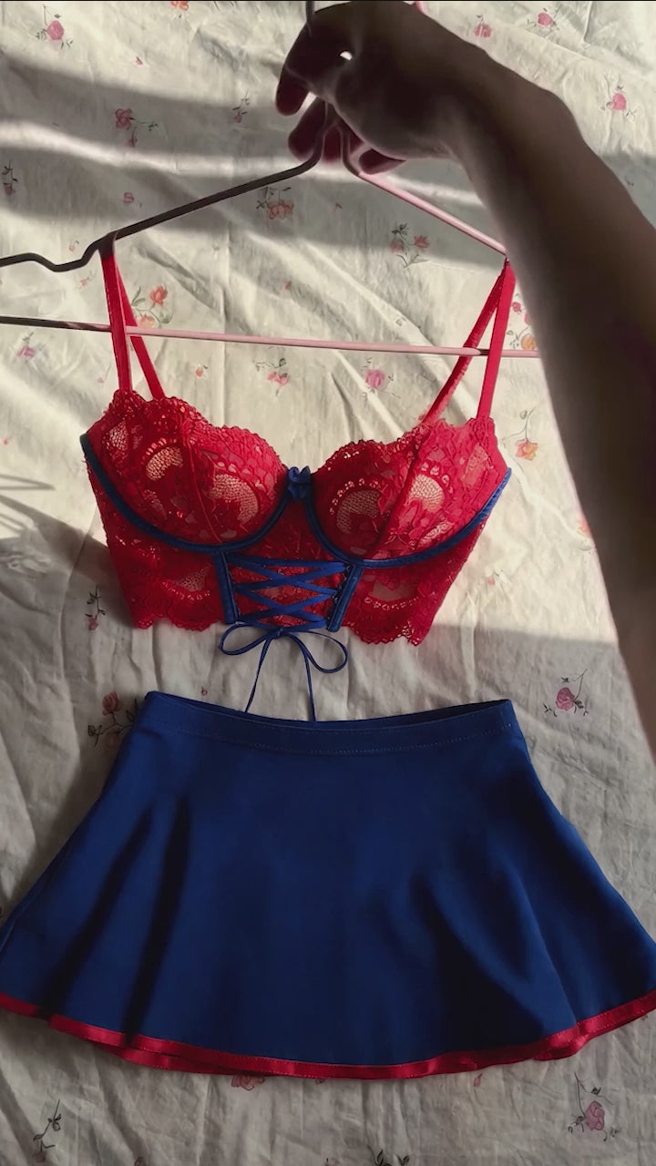 Spiderman Cosplay Lingerie